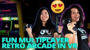 TEKKEN 3 IN ARCADE HALL VR GAME | New Retro Arcade: Neon VR Review (Oculus Touch & HTC Vive Gameplay)