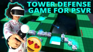 SPACE VR TOWER DEFENSE GAME | Korix (PSVR Gameplay)