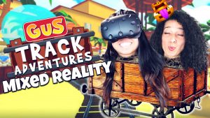 SAVING THE WORLD AS A DINOSAUR (IN MIXED REALITY) | Gus Track Adventures VR Review (HTC Vive Gameplay)