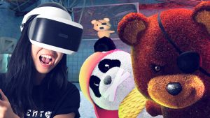 FIGHTING OFF CRAZY BEARS! | Sneaky Bears VR Review (PSVR Gameplay)