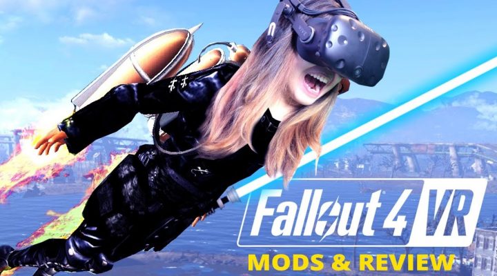 3 CRAZY FUN MODS FOR FALLOUT 4 VR! | Fallout 4 VR Review & Mods Gameplay (HTC Vive) #3