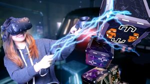 TETRIS MEETS PORTAL IN VR! | CubeWorks VR Gameplay (HTC Vive)