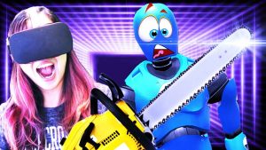 CHAINSAW MASSACRE IN VR HAPPY ROOM | Rage Room VR Review (Oculus Rift + Touch)