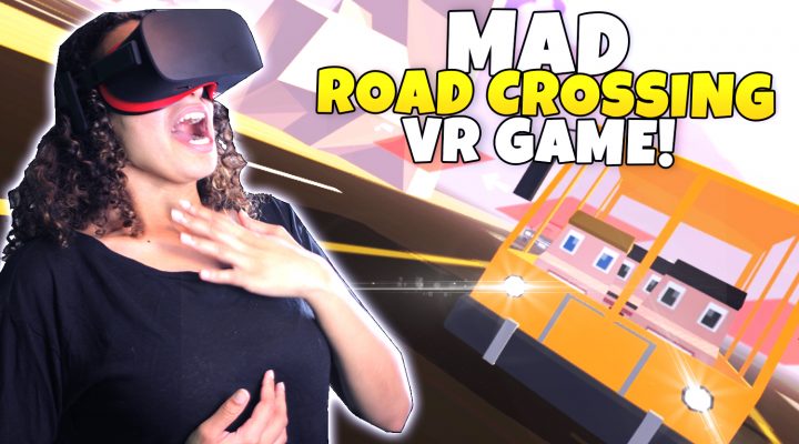 CROSSY ROAD IN VIRTUAL REALITY! | Highway Madness VR Gameplay (Oculus Rift & Touch + HTC Vive)