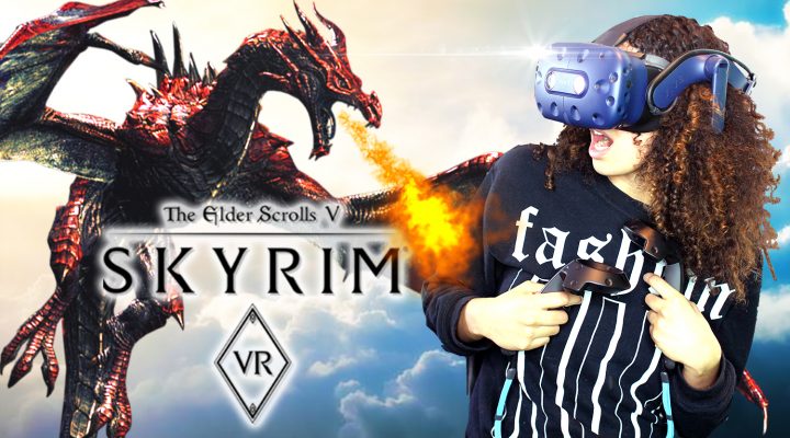 30 Minutes Of Skyrim VR PC Gameplay